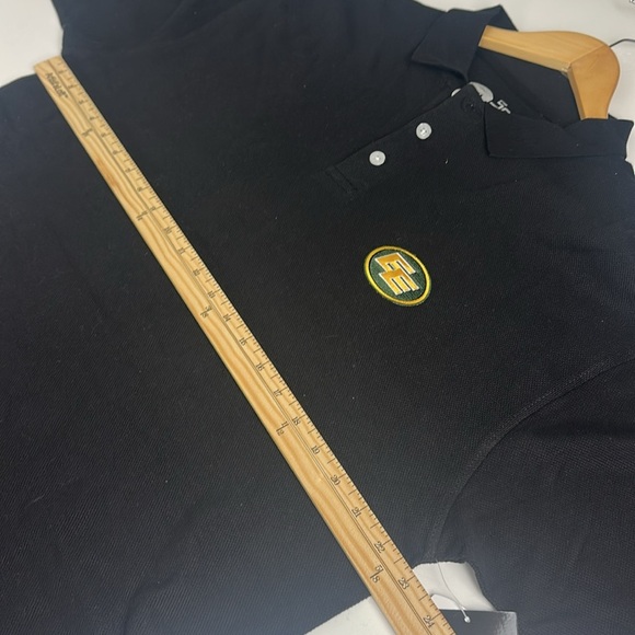 CFL Edmonton Elks Black Polo Shirt - Size Large - Picture 7 of 7